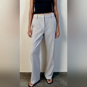 White House Black Market "The Flare" Women's Light Gray Trousers